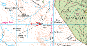 sittaford-tor-map