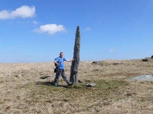 Yours truly at Beardown Man