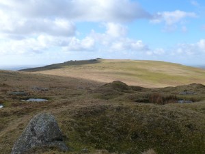 Cox Tor taken from the path to Roos Tor