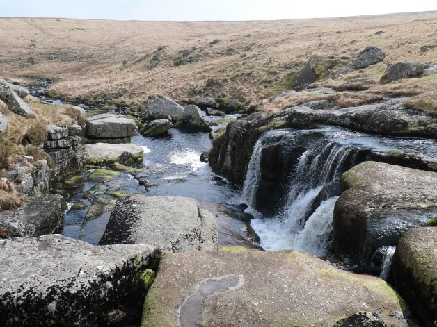 East Dart Waterfall looking downstream