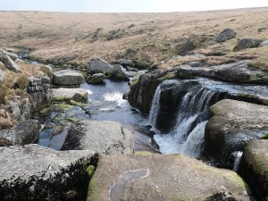East Dart Waterfall looking downstream