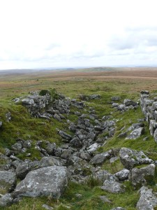 Tin workings on Eylesbarrow