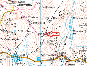 great-staple-tor-map