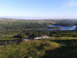 Burrator Reservoir from Peek Hill