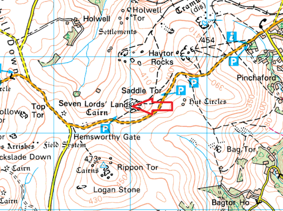 saddle-tor-map