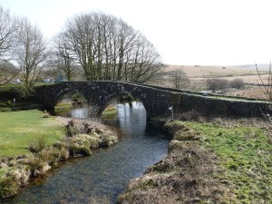 One of the bridges from the road bridge