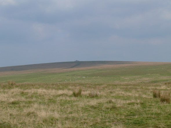 The submarine like Eastern White Barrow in the distance