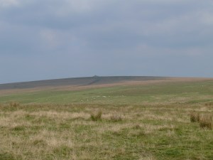 The submarine like Eastern White Barrow in the distance