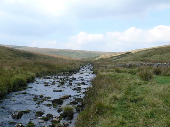 We should have crossed the ford here as part of the Abbot's Way. I can only assume they got their feet wet normally!!