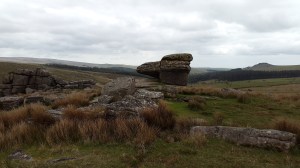 The Logan Stone on Black Tor