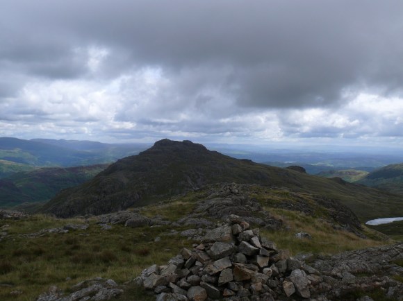 Great Knott summit looking to Pike O'Blisco