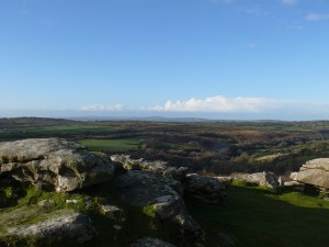 Stunning views as we reach the top above the Dewerstone