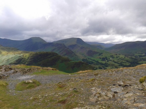 Hindscarth left and Robinson right from Catbells