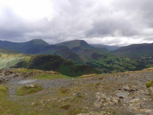 Hindscarth left and Robinson right from Catbells