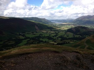 Lake Bassenthwaite from the summit