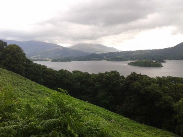 Starting the climb to Skelgill Bank