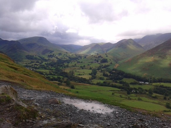Fantastic view into Newlands Valley