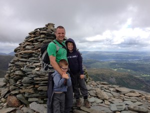 Me and the boys at the summit