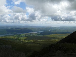 This view was a constant throughout the middle part of this walk