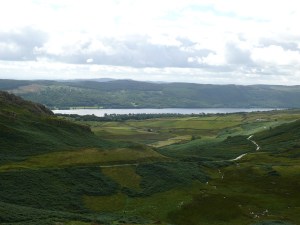 Looking back along our path to Coniston Water