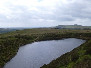 Crazywell Pool looking towards Burrator