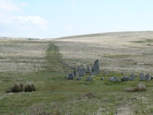 Down Tor Stone Row