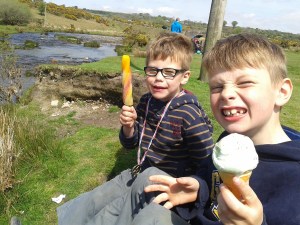 Well earned, now give us a bit!