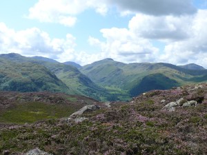 That view again with Great Gable centre of the photo