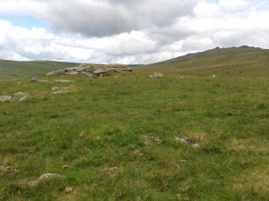 Over Tor with Great Mis Tor top right