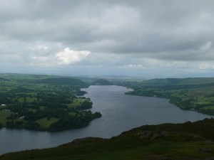 Ullswater from the top of Hallin Fell