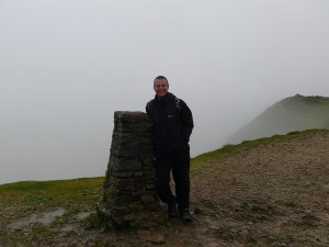 Yours truly on the summit of Helvellyn
