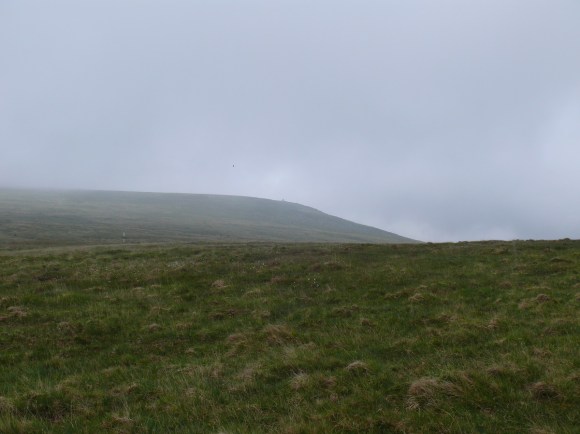 Looking back as Fordsland Ledge clears a little