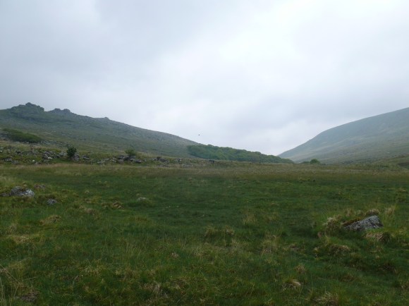 A look back up to Black Tor