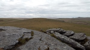 Looking back to Swell Tor from Kings Tor