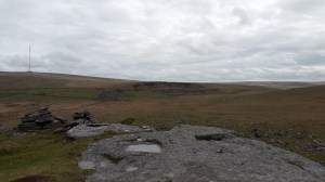Foggin Tor quarry from Kings Tor