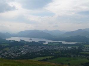 Derwent Water and too many fells to count.