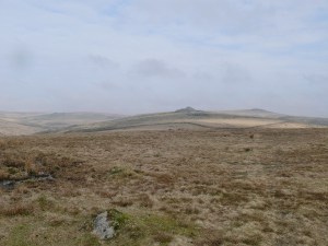 Heading for Longaford Tor