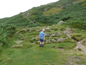 Happy with his work so far but the steps keep on going