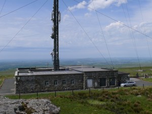 The FM tv and radio transmitting station