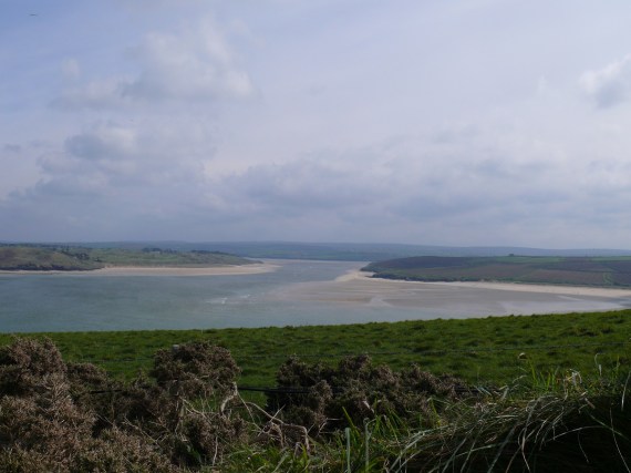 Lovely views down Padstow estuary