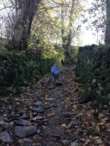 Heading up the Garburn Pass