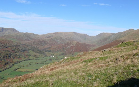 Fantastic views Caudale Moor in the centre
