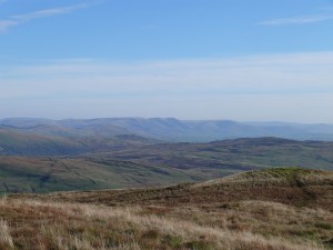 The Howgills from Sallows summit