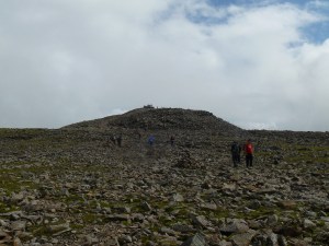 The summit in sight
