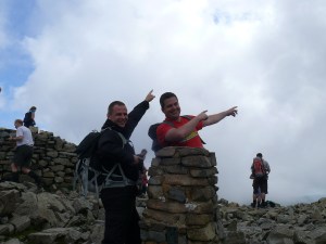 Usian Bolt, Olympics 2012, don't ask!! Scafell Pike summit