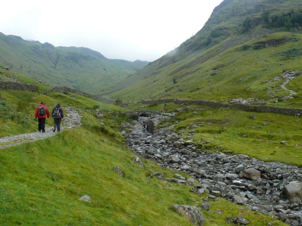 Stockley Bridge with Grains Gill, our return route, ahead