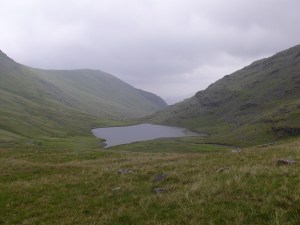 Styhead Tarn from near the start of the Corridor Route