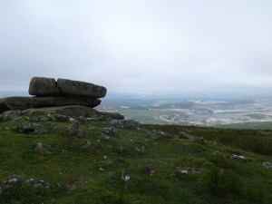 Shell Top and the Lee Moor clay quarry