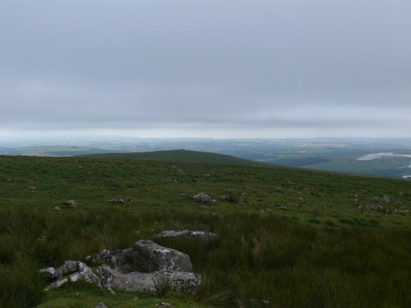In reverse, looking back at Penn Beacon