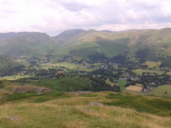 Grasmere village from Silver How